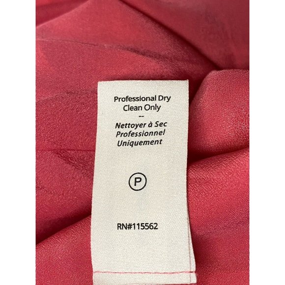 Cinq a Sept Sz 2 Dress Arianna Pink Candy Silk Satin Halter Hi Low Gown New NWT - Picture 10 of 11